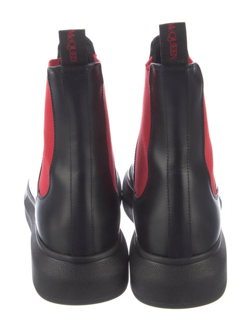 Alexander McQueen Leather Chelsea Boots