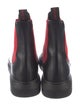 Alexander McQueen Leather Chelsea Boots