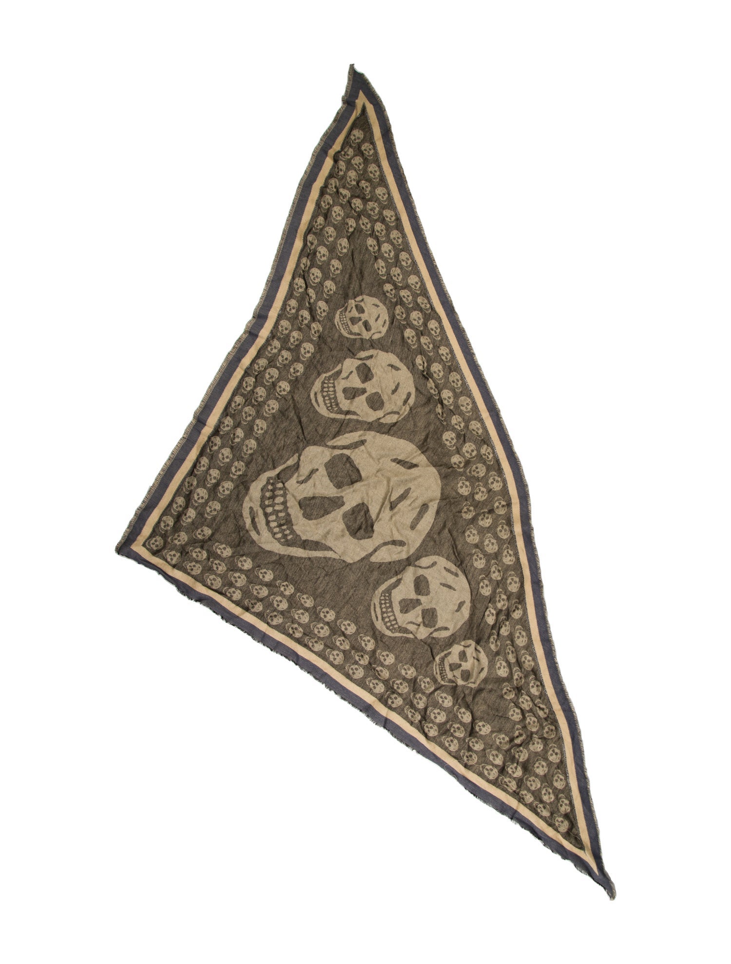 Alexander McQueen Skull Printed Scarf