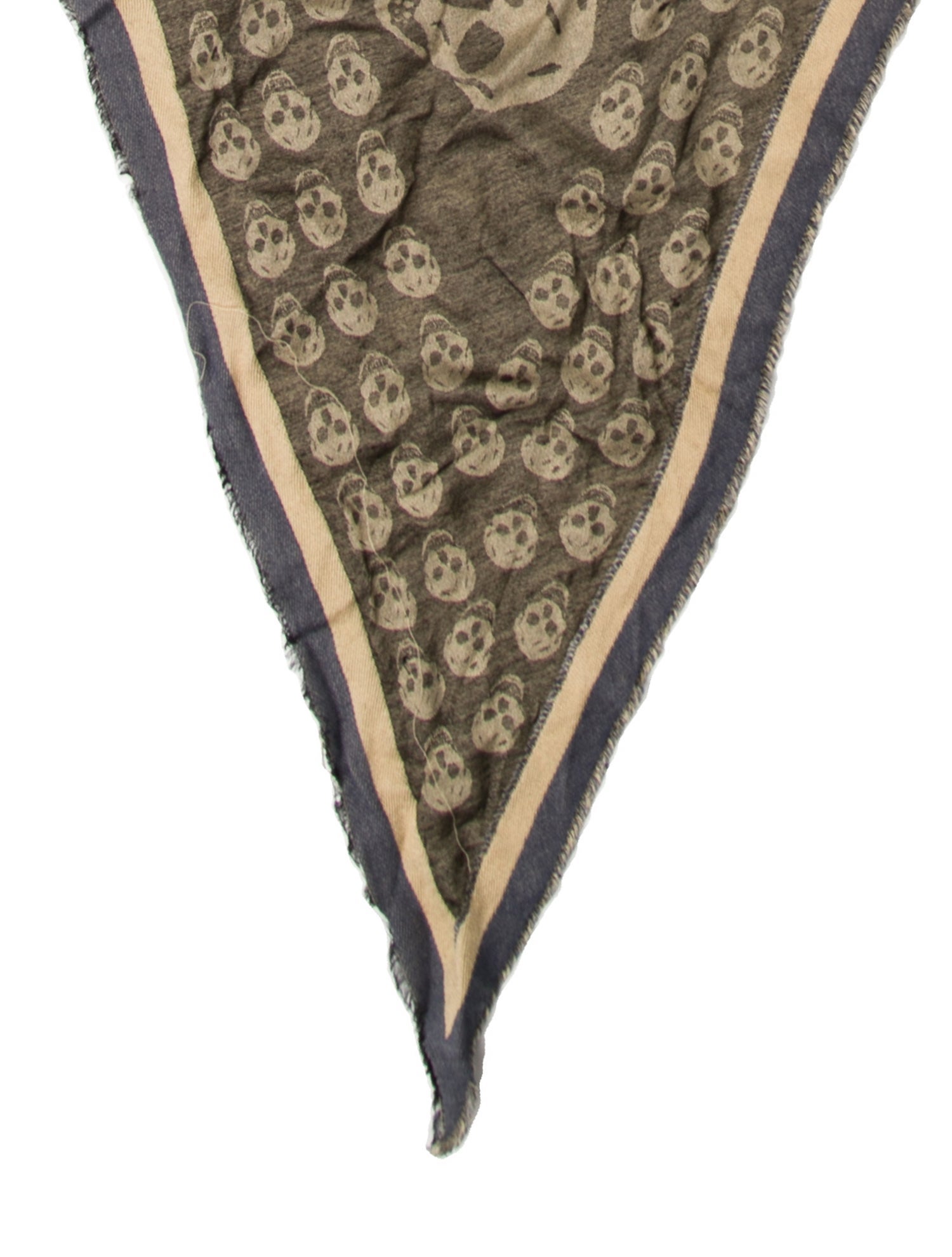 Alexander McQueen Skull Printed Scarf