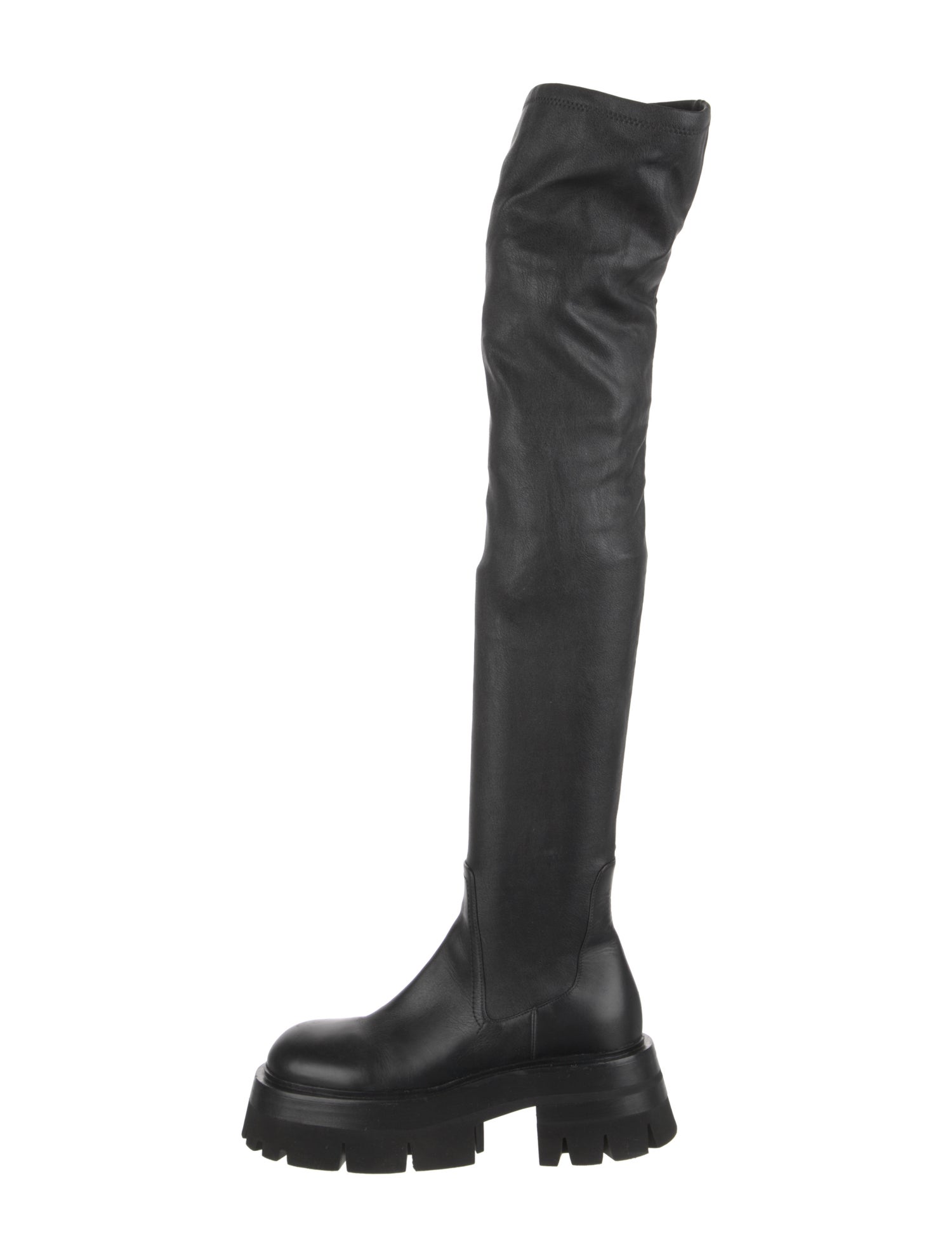 Versace Leather Sock Boots