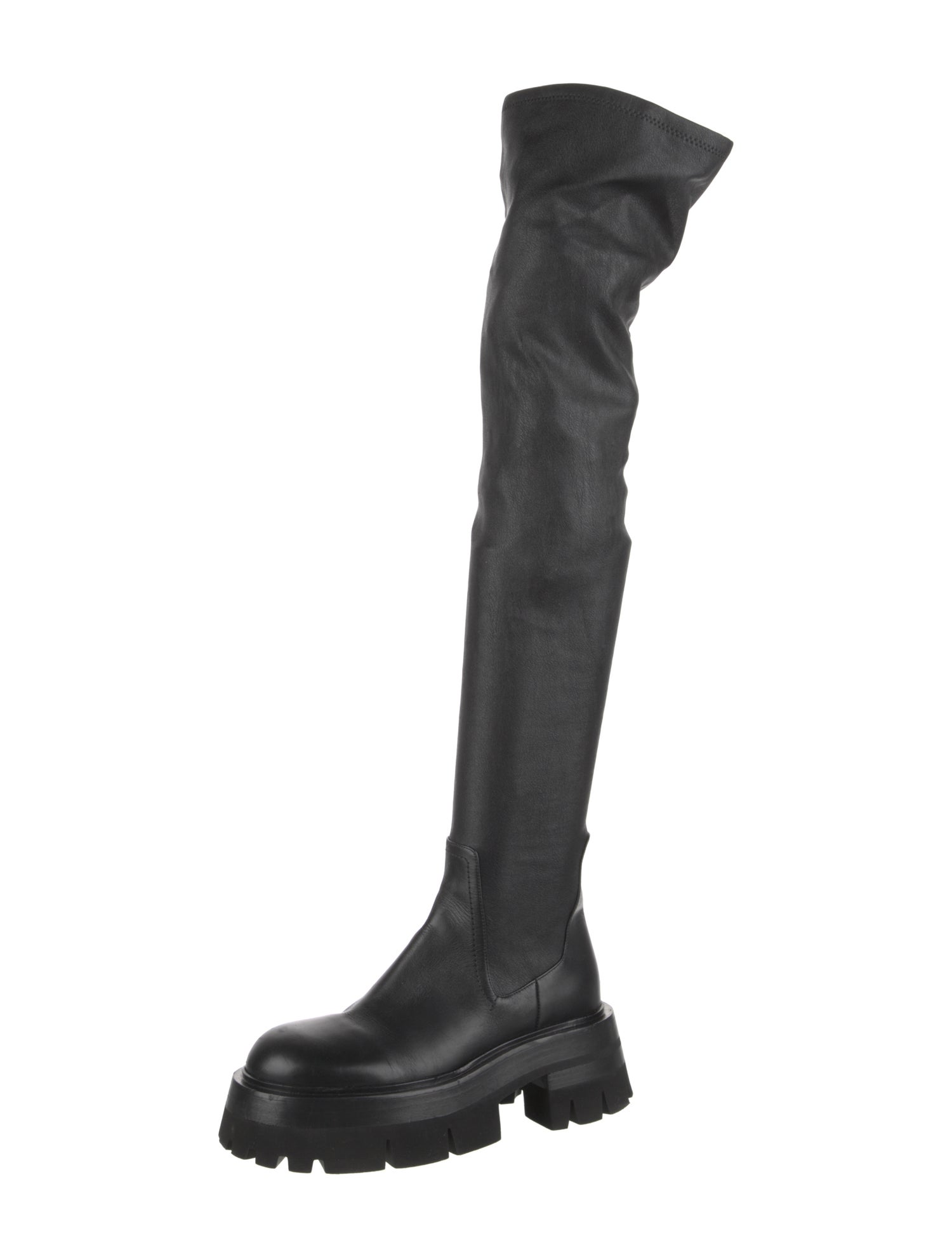 Versace Leather Sock Boots