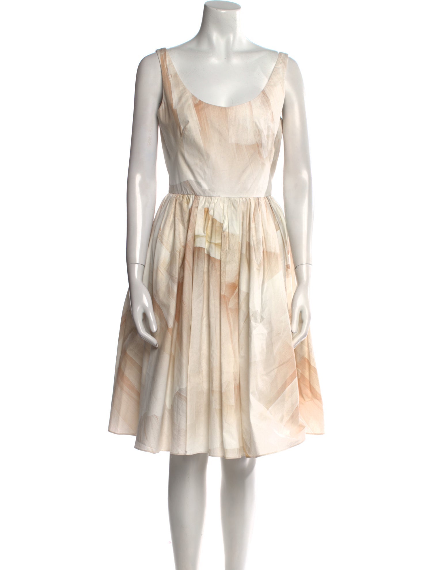 Alexander McQueen Printed Knee-Length Dress