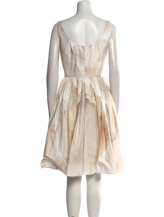 Alexander McQueen Printed Knee-Length Dress
