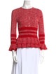 Alexander McQueen Wool Striped Sweater