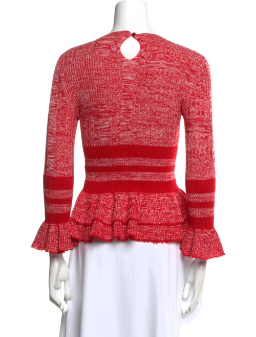 Alexander McQueen Wool Striped Sweater