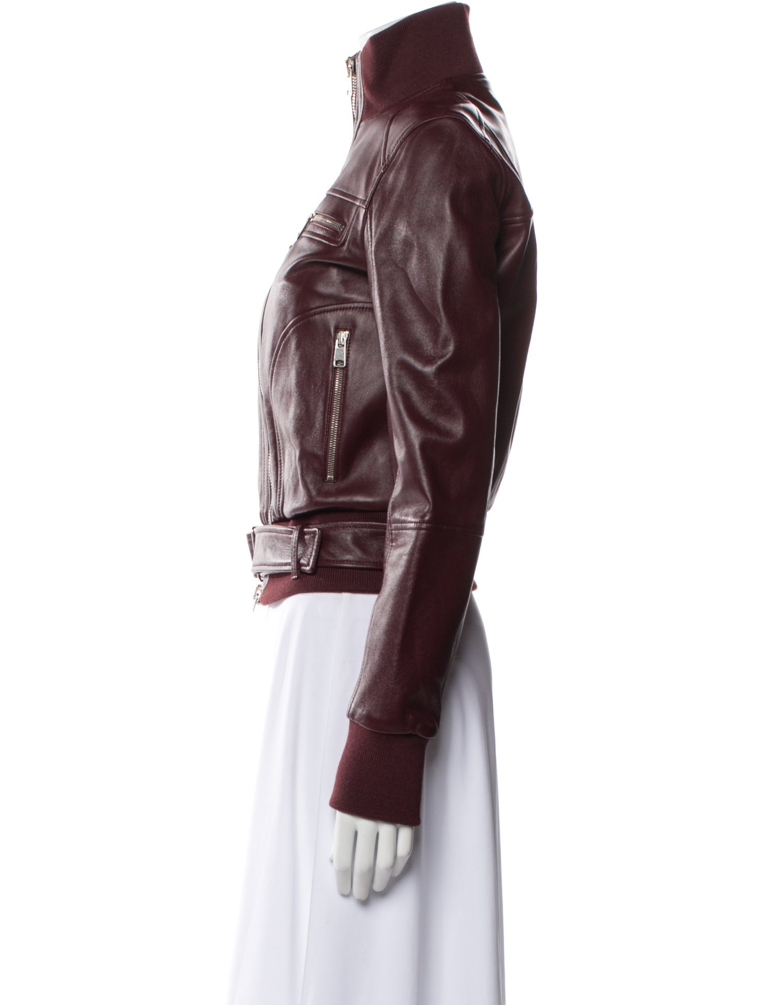 Alexander McQueen Leather Biker Jacket