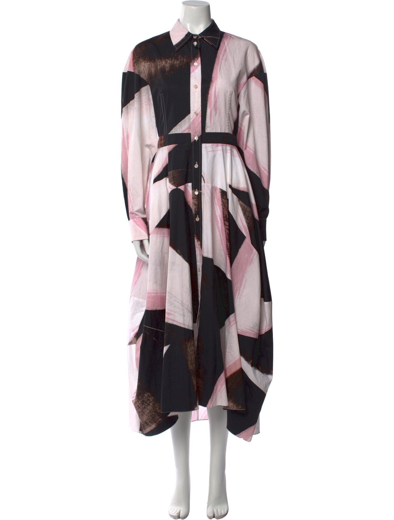 Alexander McQueen Printed Long Dress w/ Tags