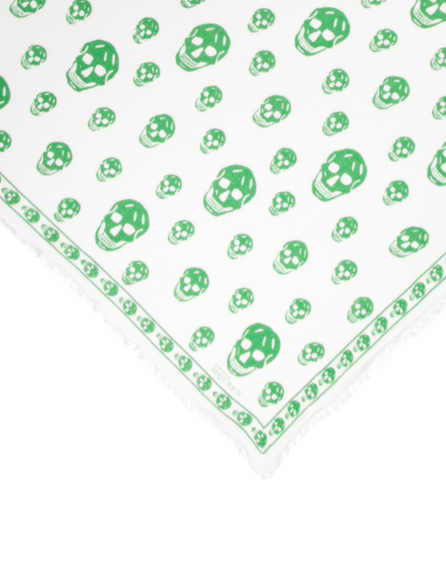 Alexander McQueen Silk Printed Scarf