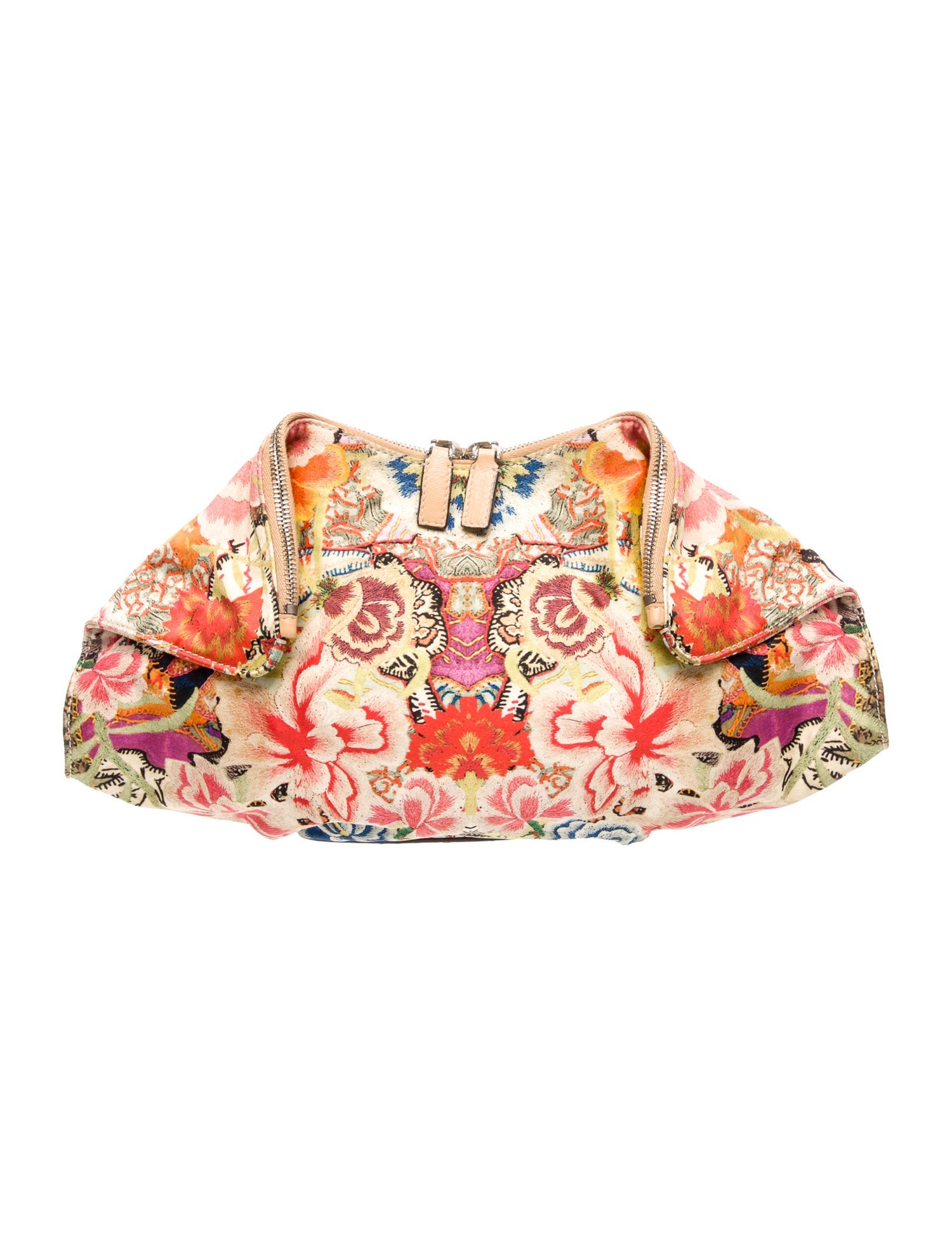 Alexander McQueen Satin Clutch