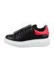Alexander McQueen Leather Colorblock Pattern Chunky Sneakers