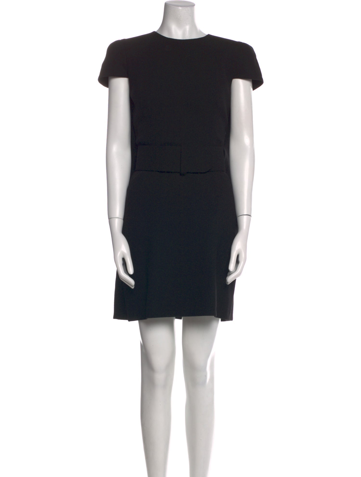 Alexander McQueen Virgin Wool Mini Dress