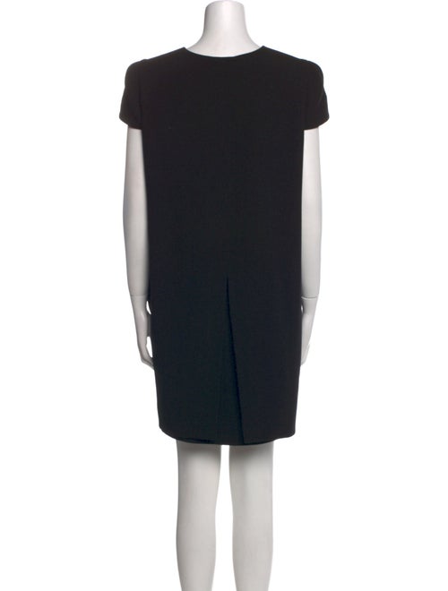 Alexander McQueen Virgin Wool Mini Dress