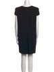 Alexander McQueen Virgin Wool Mini Dress