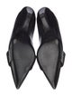 Alexander McQueen Patent Leather Slingback Flats