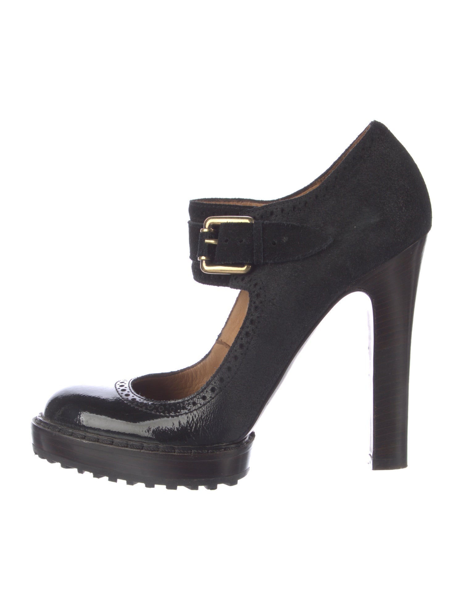 Alexander McQueen Suede Pumps