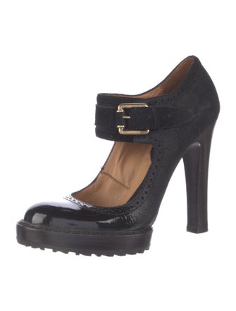 Alexander McQueen Suede Pumps