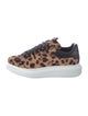 Alexander McQueen Ponyhair Animal Print Sneakers