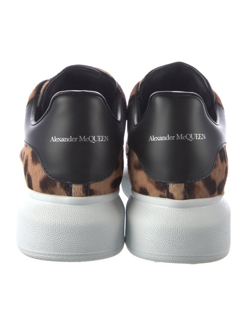 Alexander McQueen Ponyhair Animal Print Sneakers