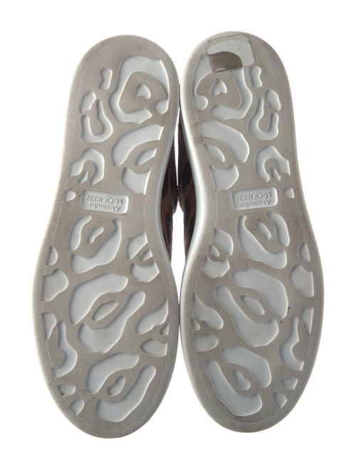 Alexander McQueen Ponyhair Animal Print Sneakers