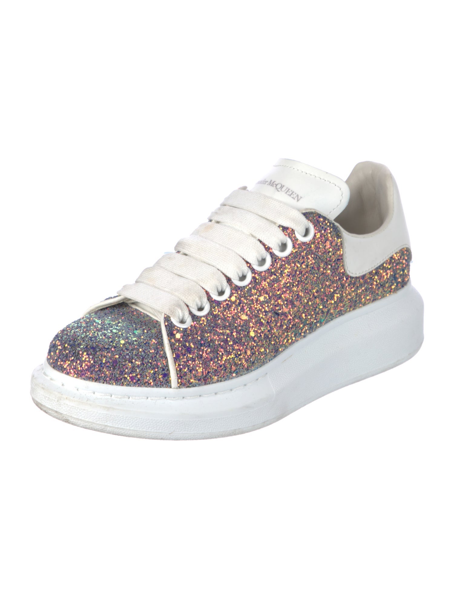 Alexander McQueen Glitter Glitter Accents Sneakers