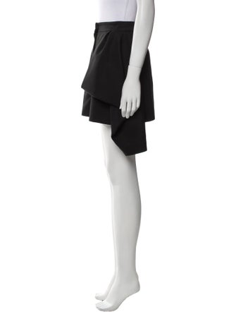 Alexander McQueen Virgin Wool Mini Shorts