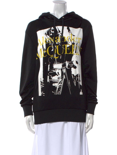 Alexander McQueen Graphic Print Crew Neck Sweatshirt