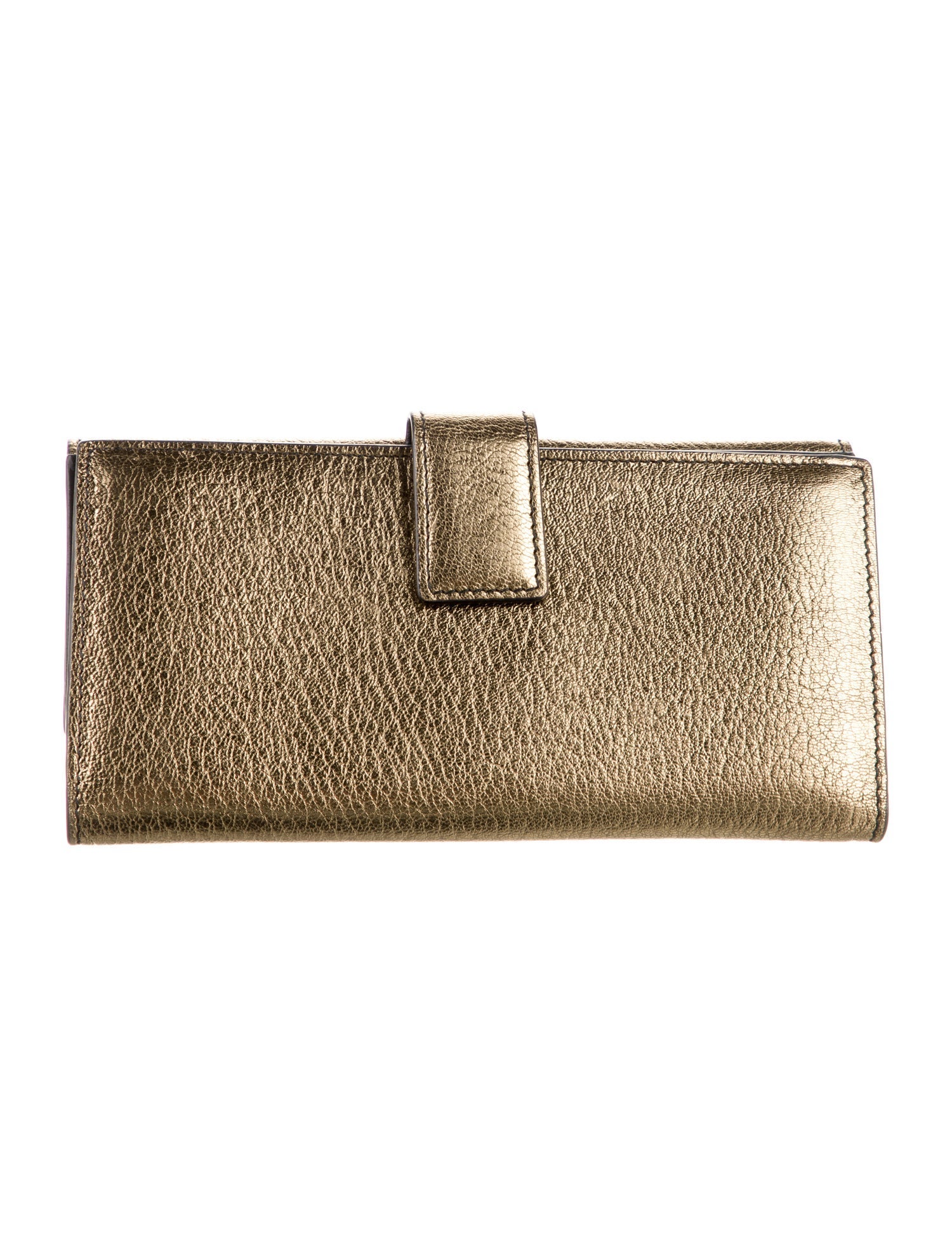 Alexander McQueen Leather Continental Wallet