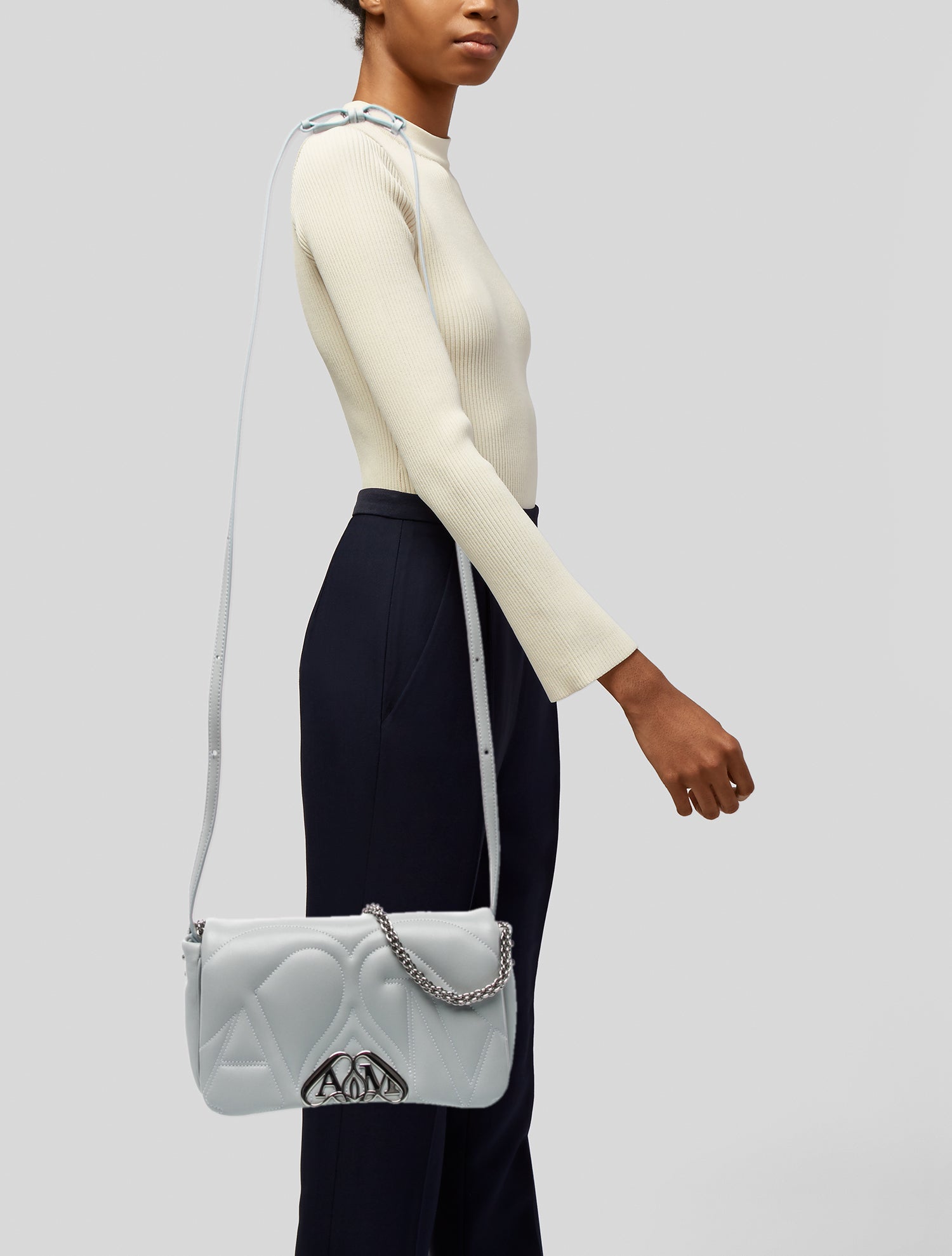 Alexander McQueen Leather Shoulder Bag