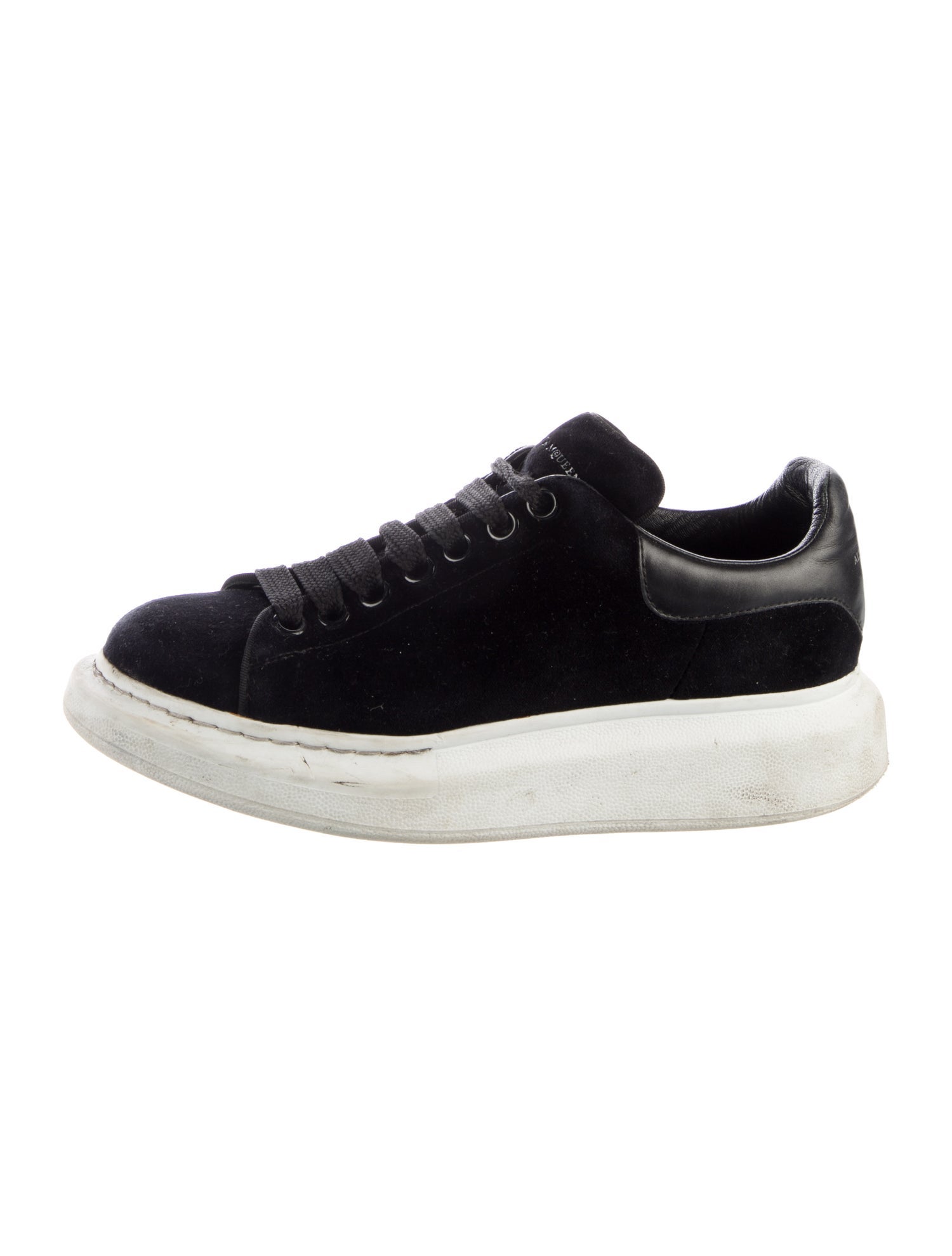 Alexander McQueen Velvet Sneakers