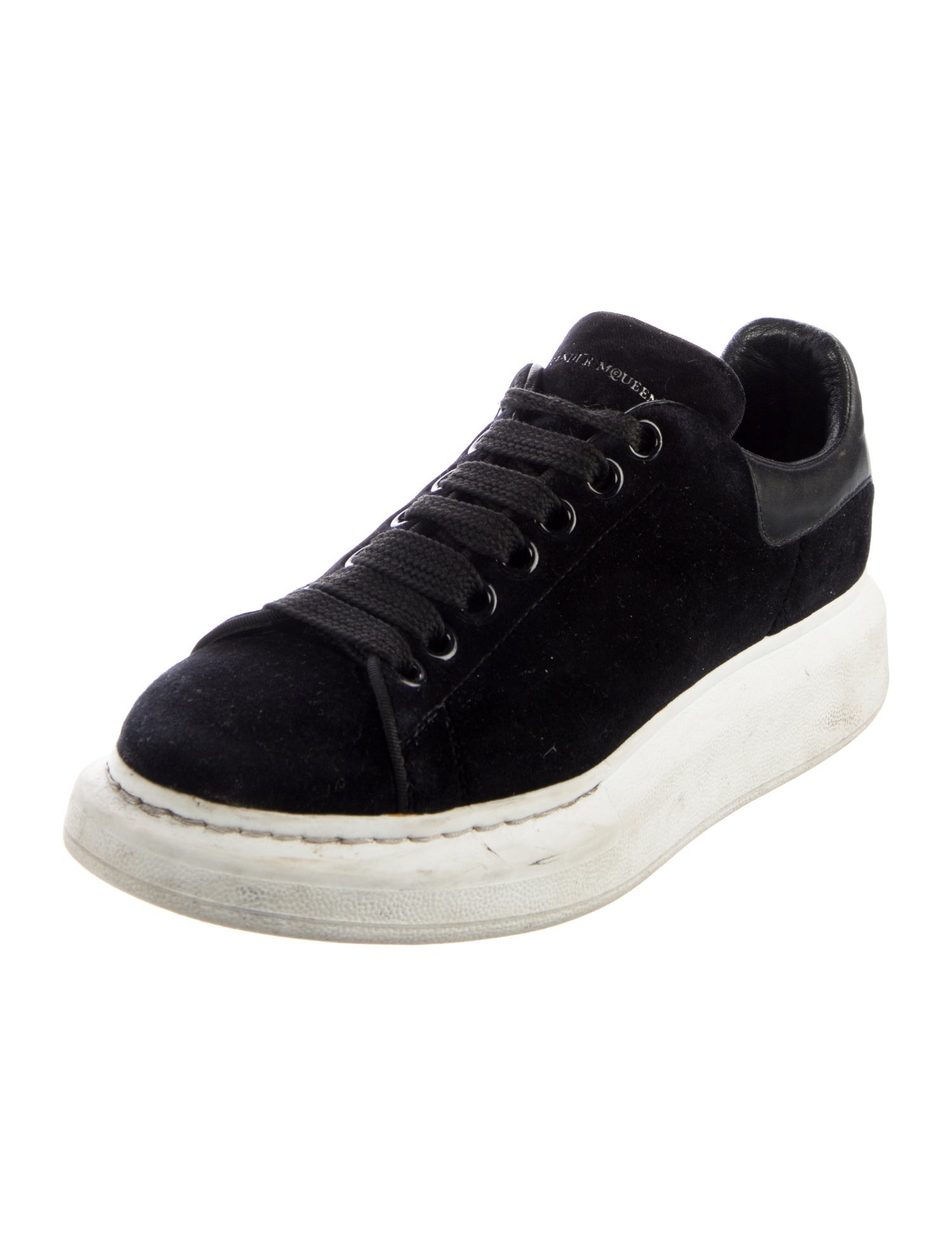 Alexander McQueen Velvet Sneakers