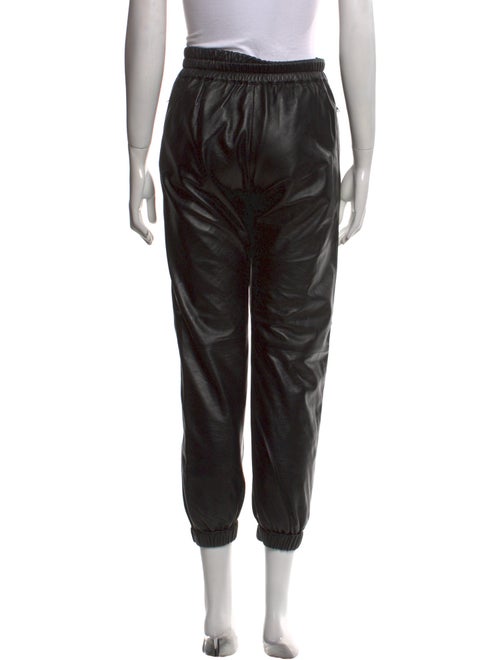 Alexander McQueen Lambskin Skinny Leg Pants