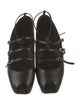 Alexander McQueen Leather Mary Jane Flats