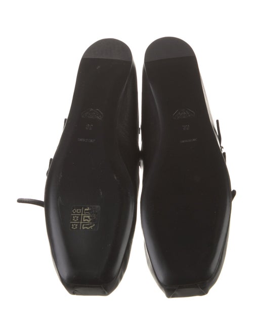 Alexander McQueen Leather Mary Jane Flats