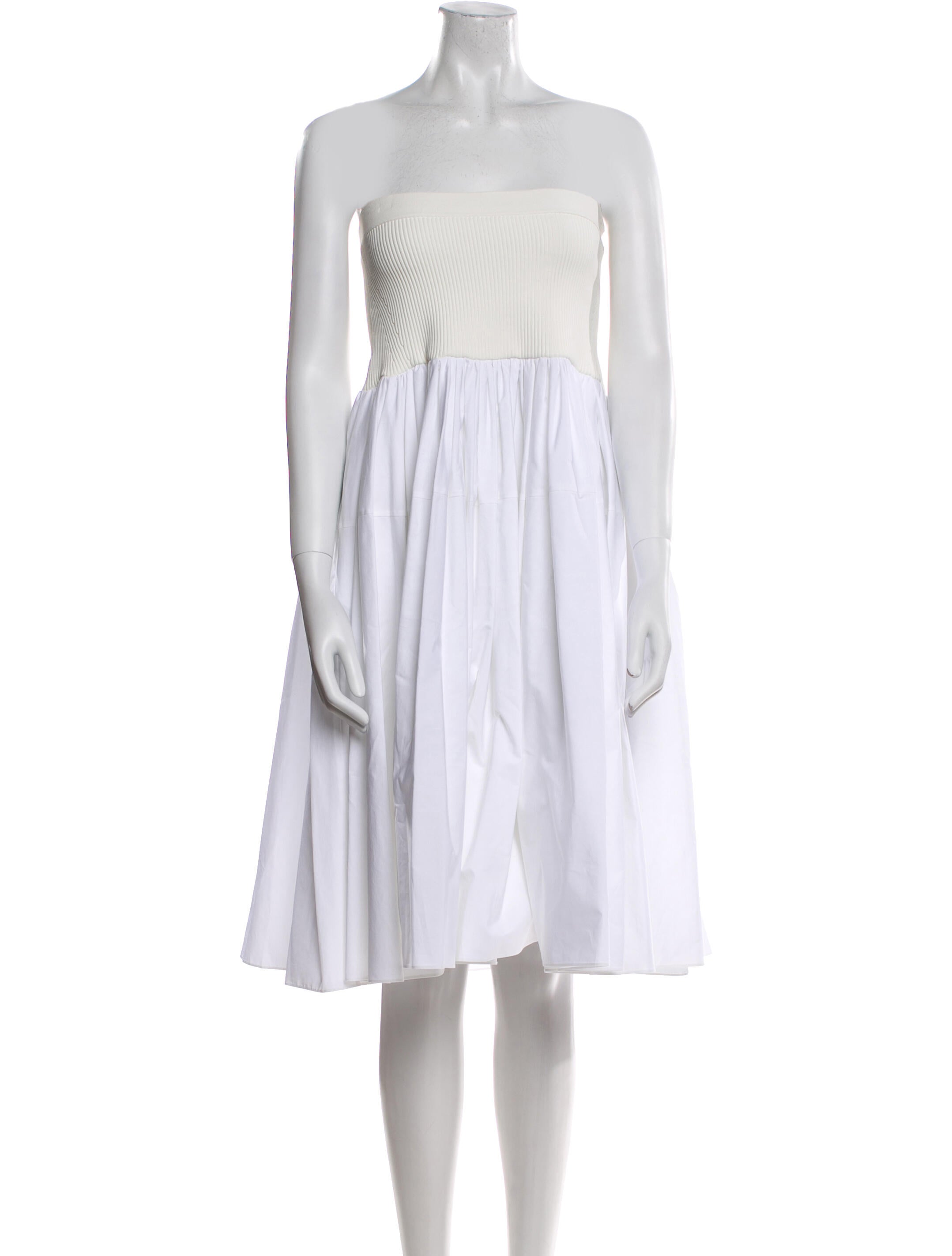 Alexander McQueen Strapless Mini Dress w/ Tags