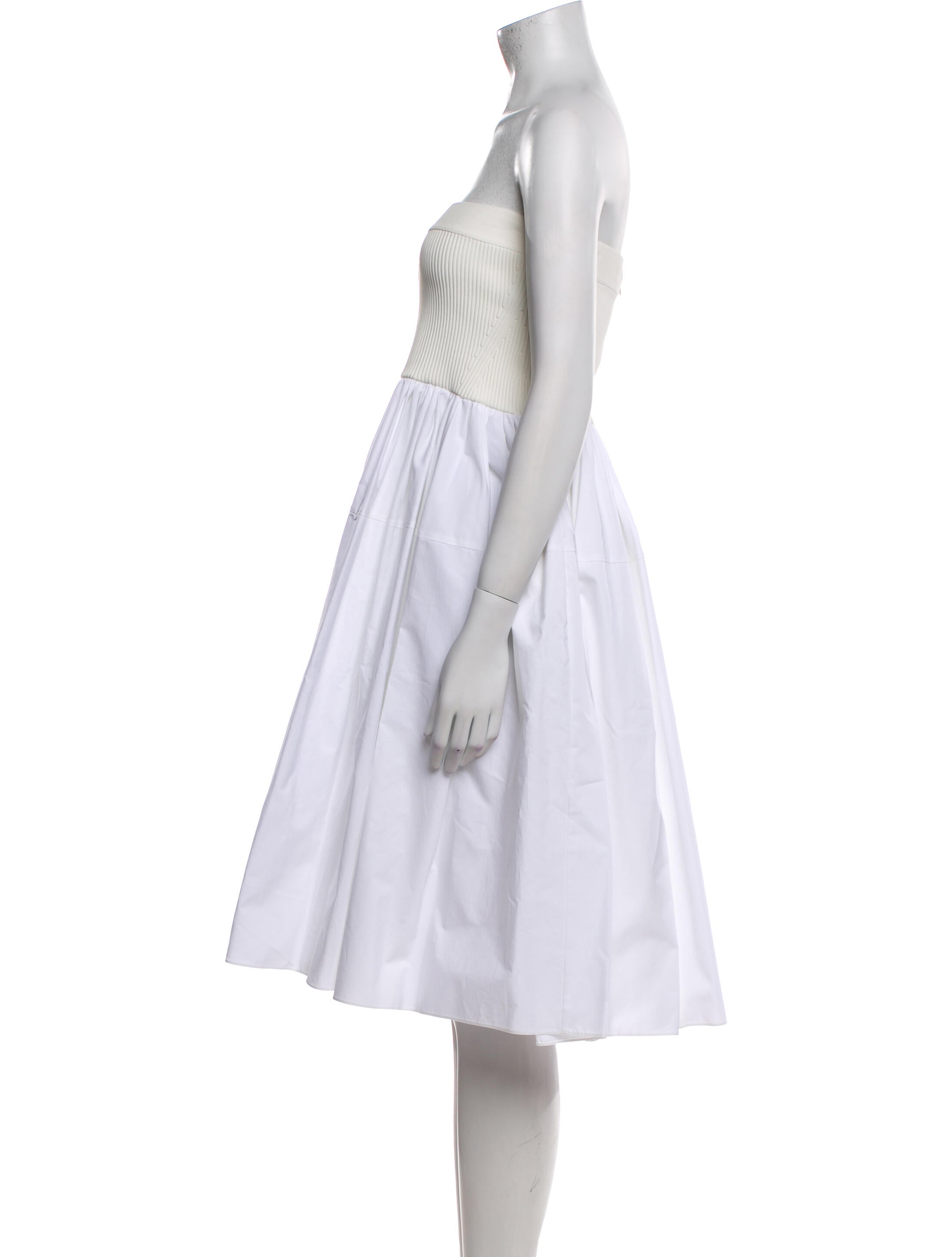 Alexander McQueen Strapless Mini Dress w/ Tags