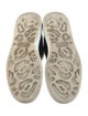 Alexander McQueen Leather Colorblock Pattern Sneakers