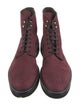 Alexander McQueen Suede Lace-Up Boots