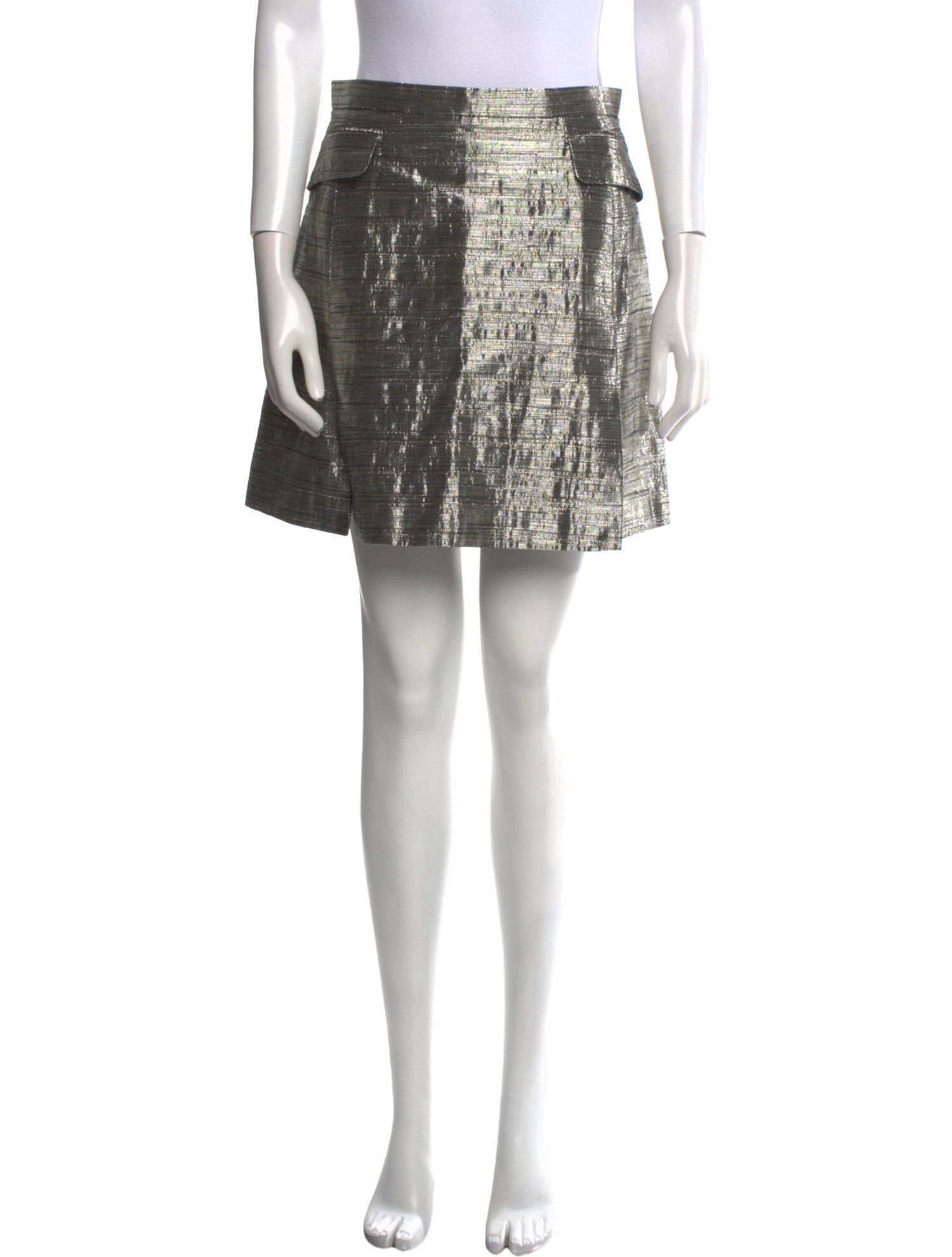 McQ Alexander McQueen Wool Mini Skirt