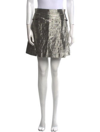 McQ Alexander McQueen Wool Mini Skirt