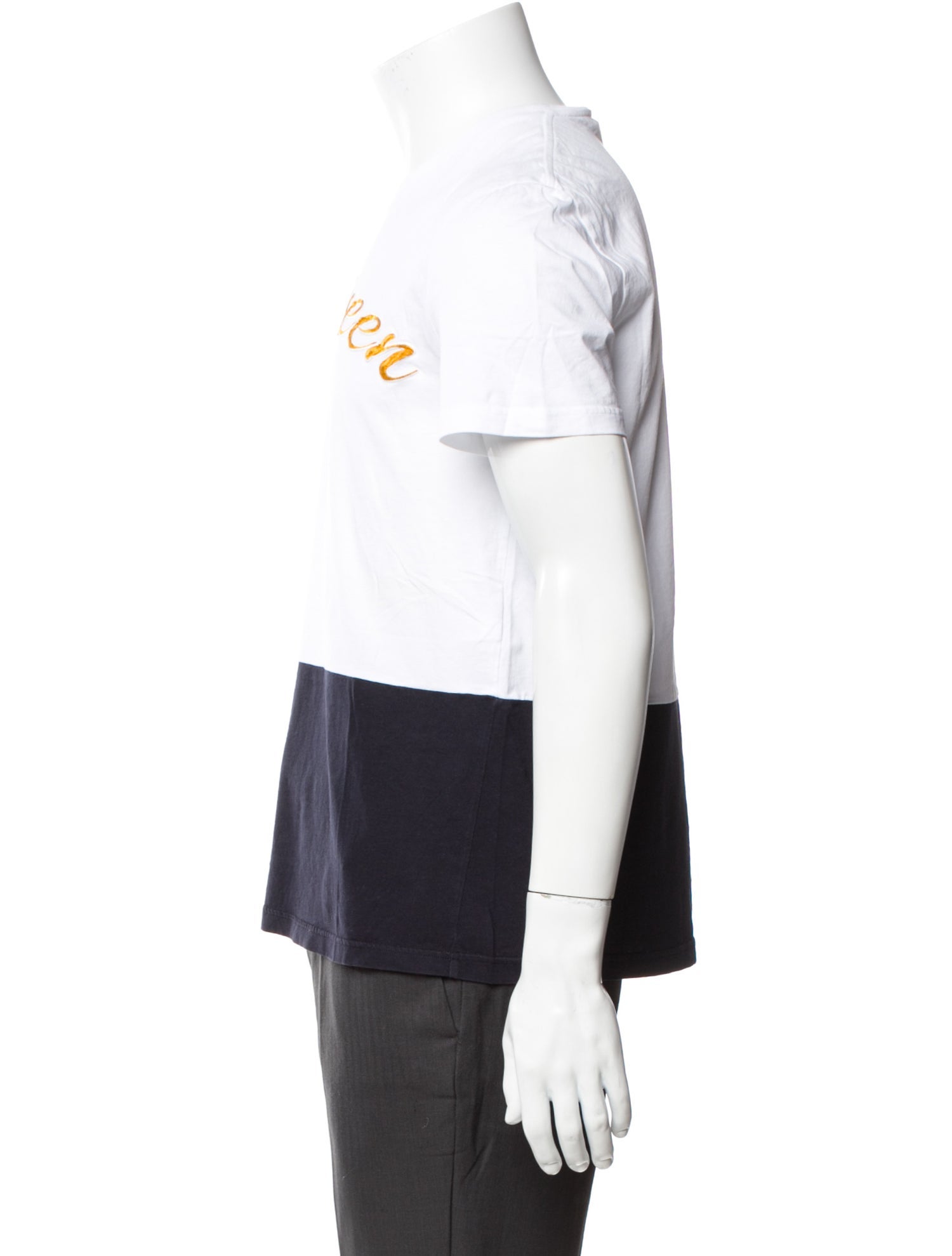 Alexander McQueen Graphic Print Crew Neck T-Shirt