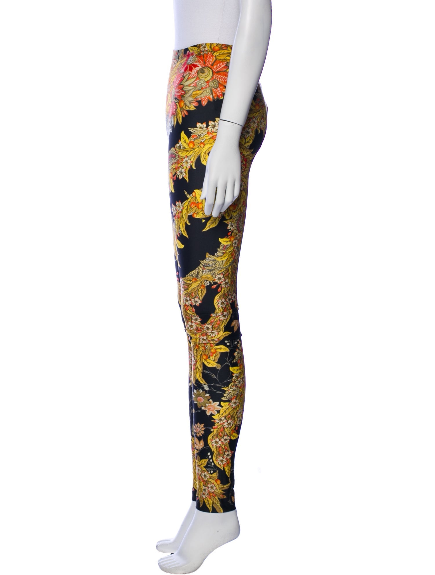 Alexander McQueen Nylon Skinny Leg Pants