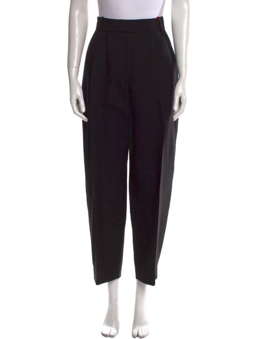 Alexander McQueen Wool Straight Leg Pants