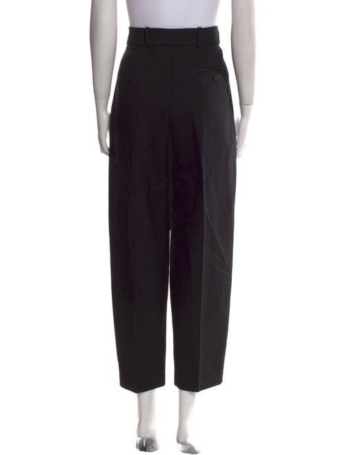 Alexander McQueen Wool Straight Leg Pants