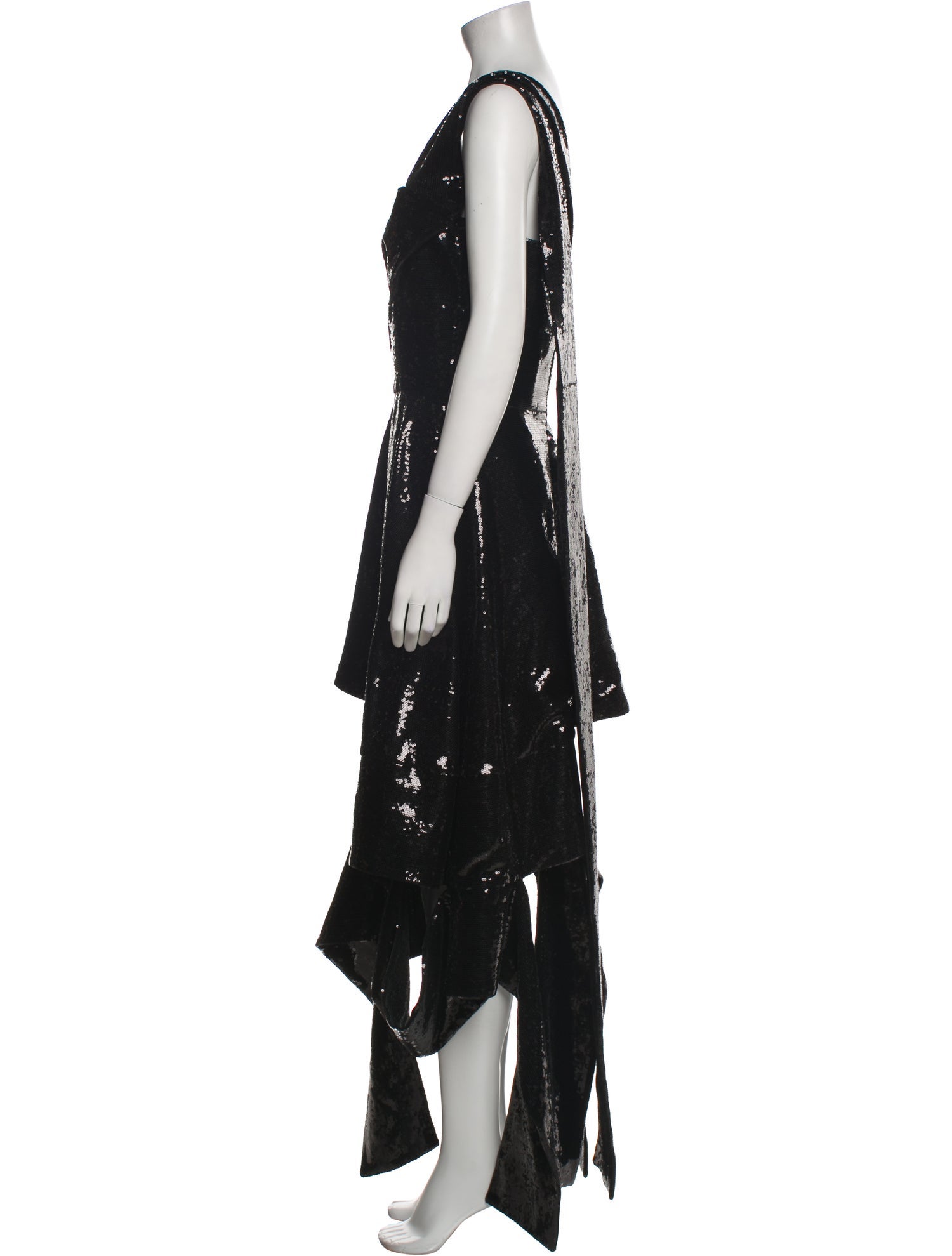 Alexander McQueen Sequin Midi Length Dress w/ Tags