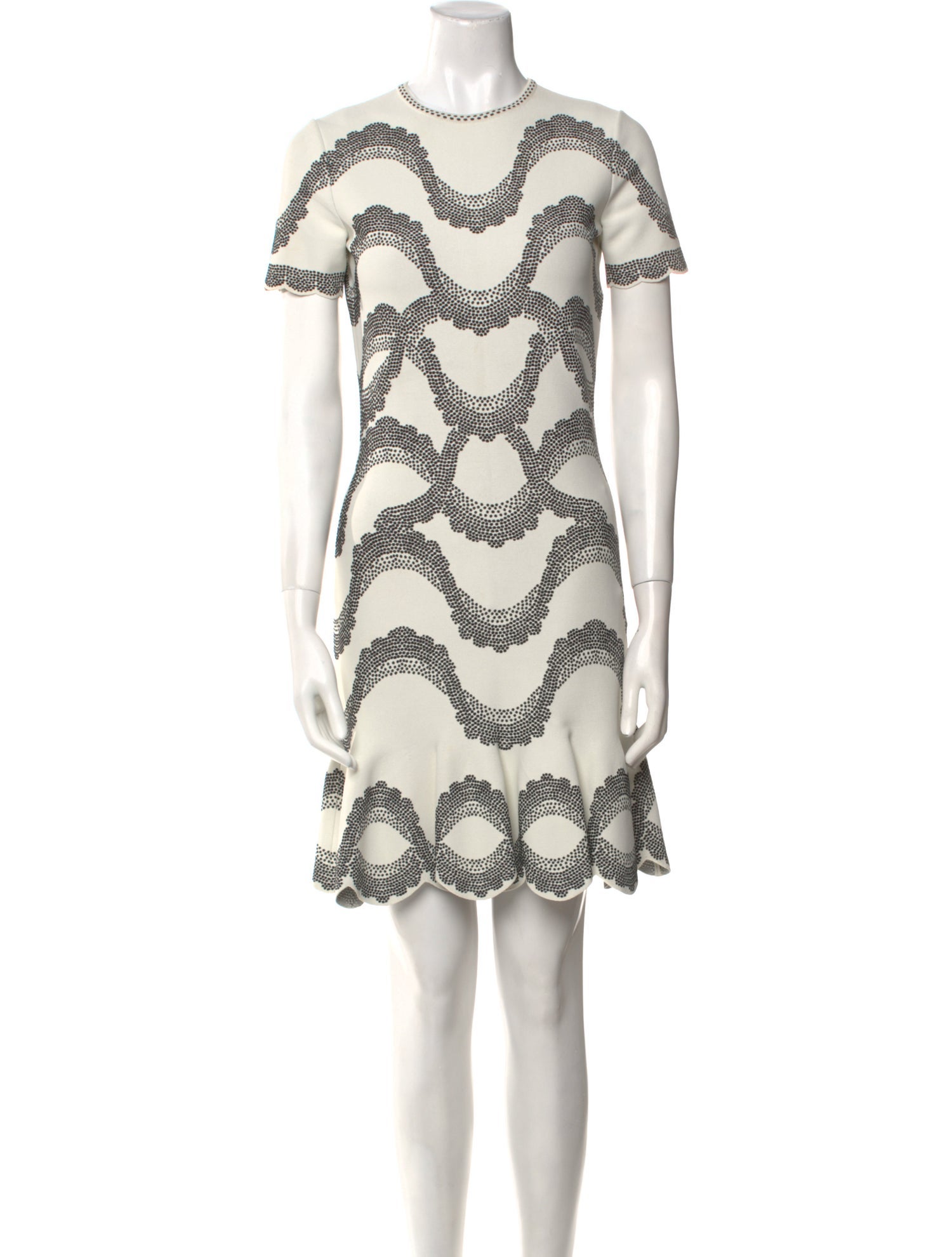 Alexander McQueen Printed Mini Dress