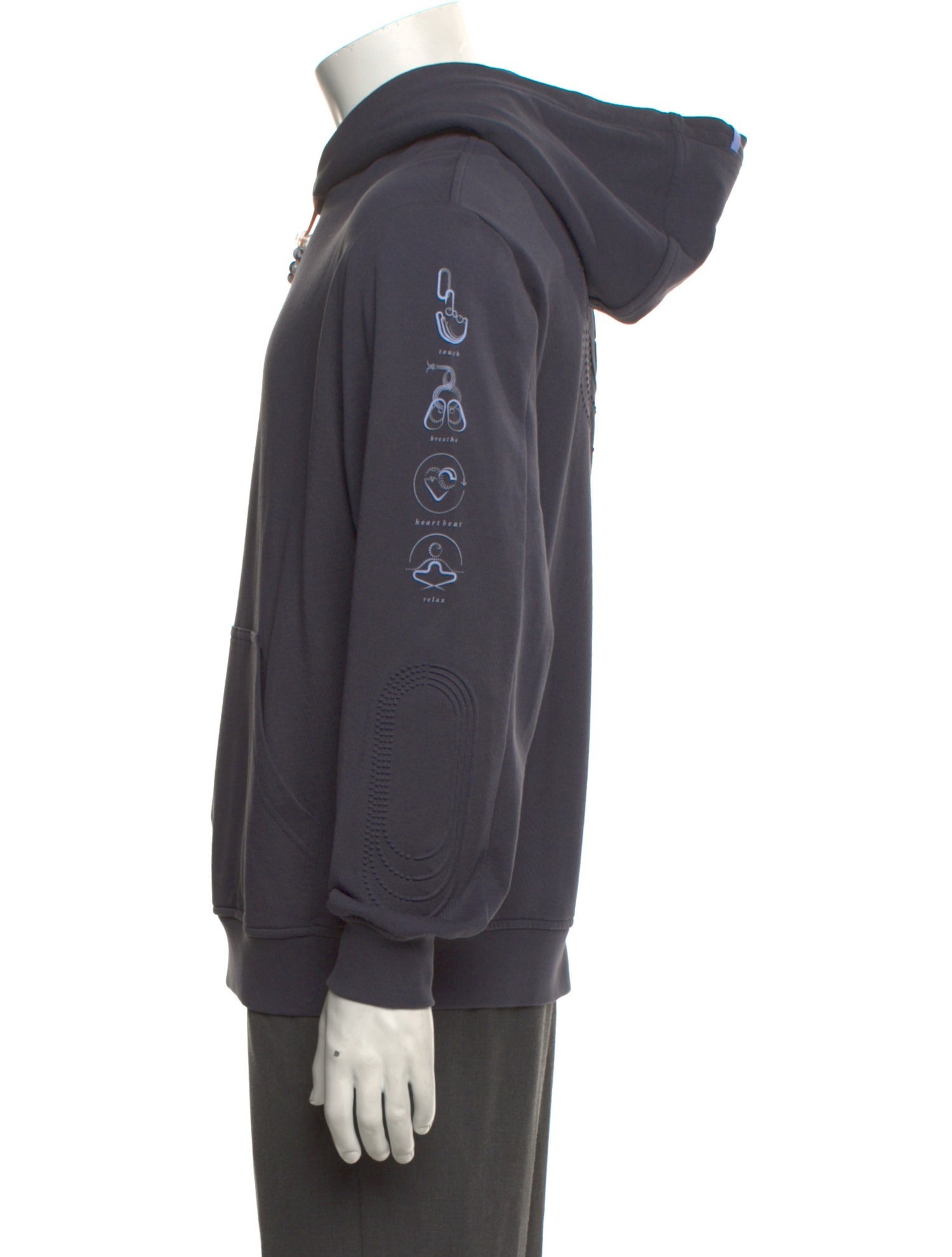 Alexander McQueen Crew Neck Long Sleeve Hoodie
