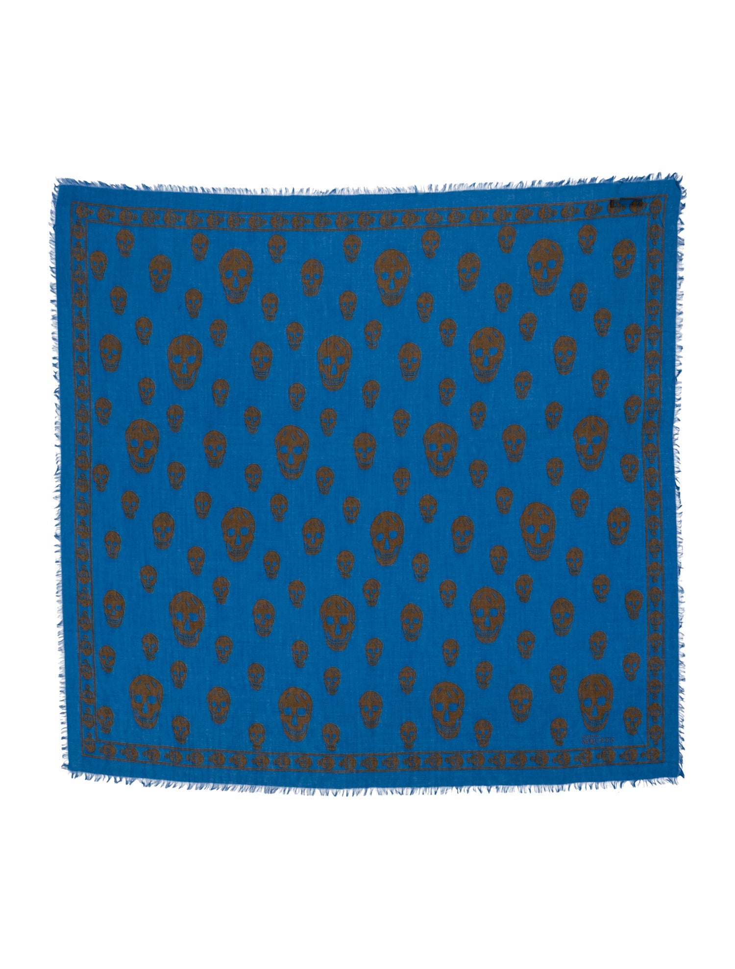 Alexander McQueen Silk Skull Scarf