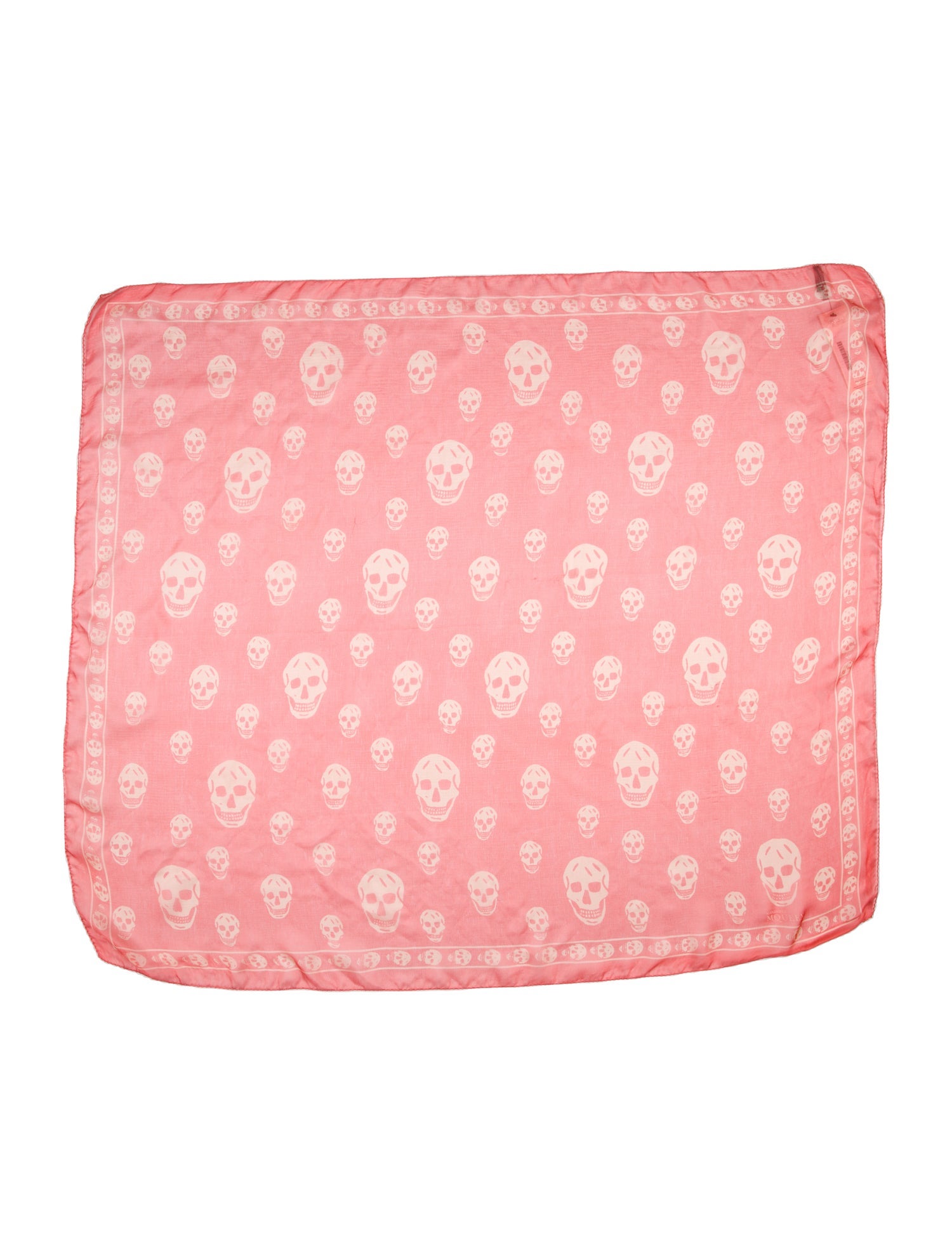 Alexander McQueen Silk Skull Scarf