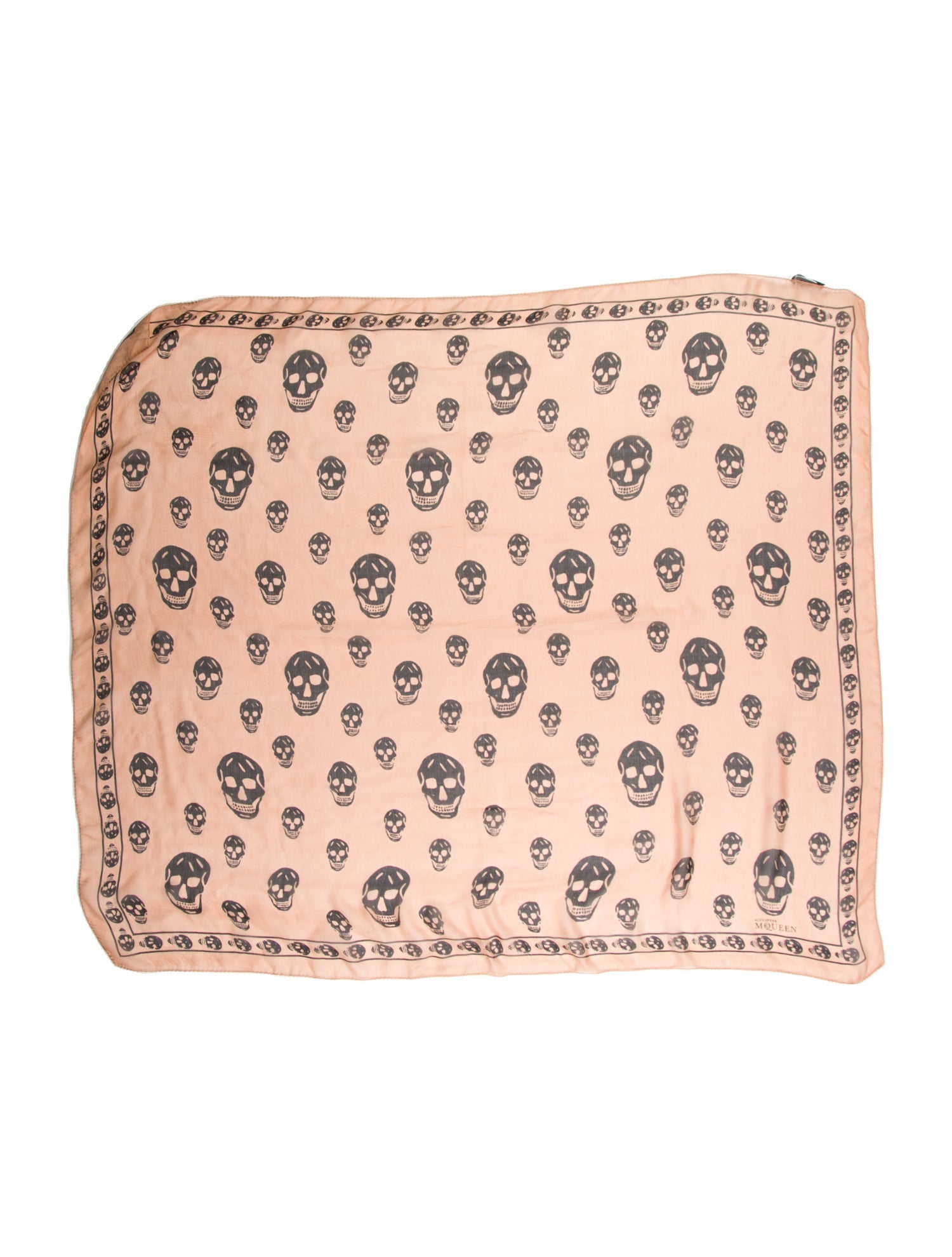 Alexander McQueen Silk Skull Scarf